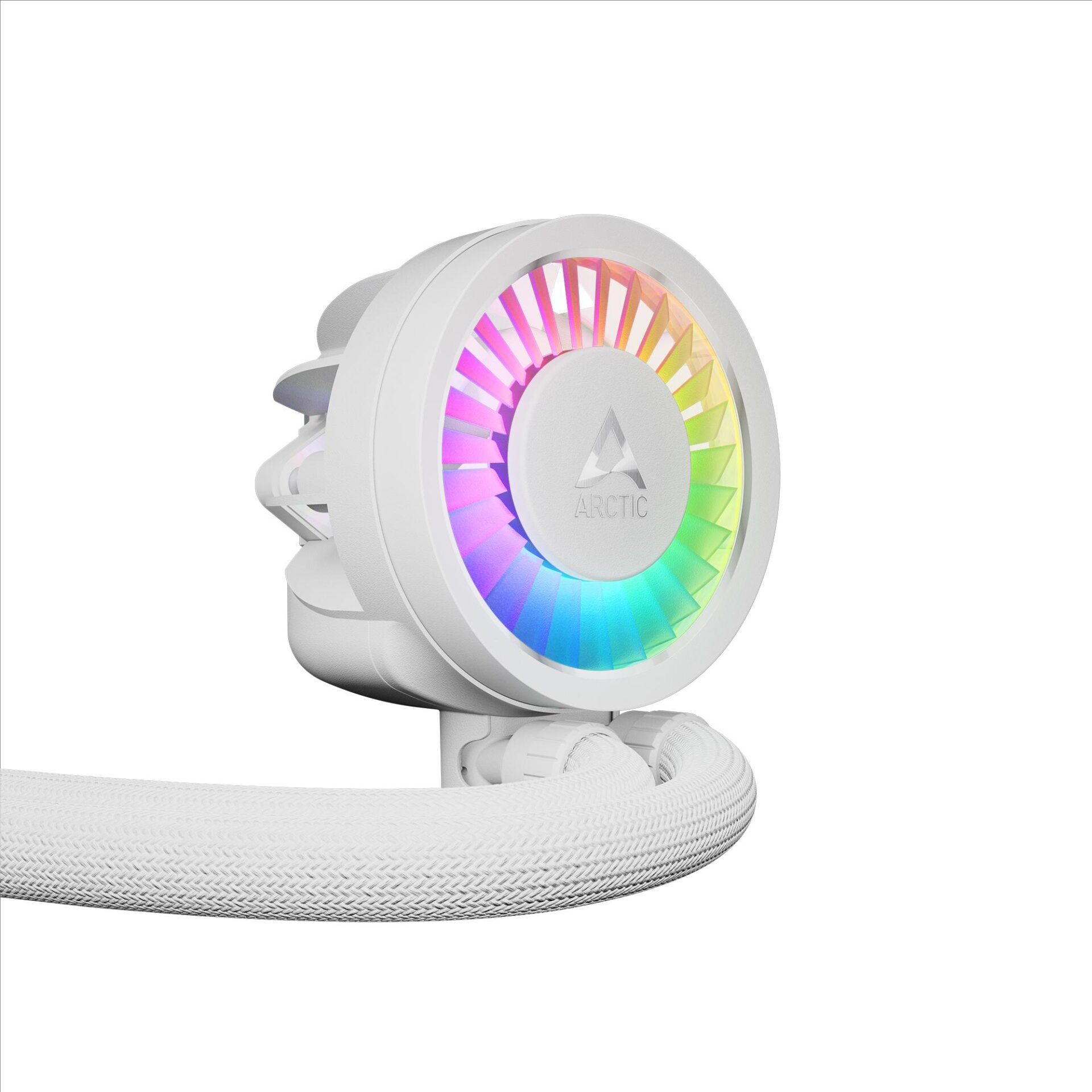 Охладител за процесор Arctic Liquid Freezer III Pro 420 A-RGB - White - Image 4