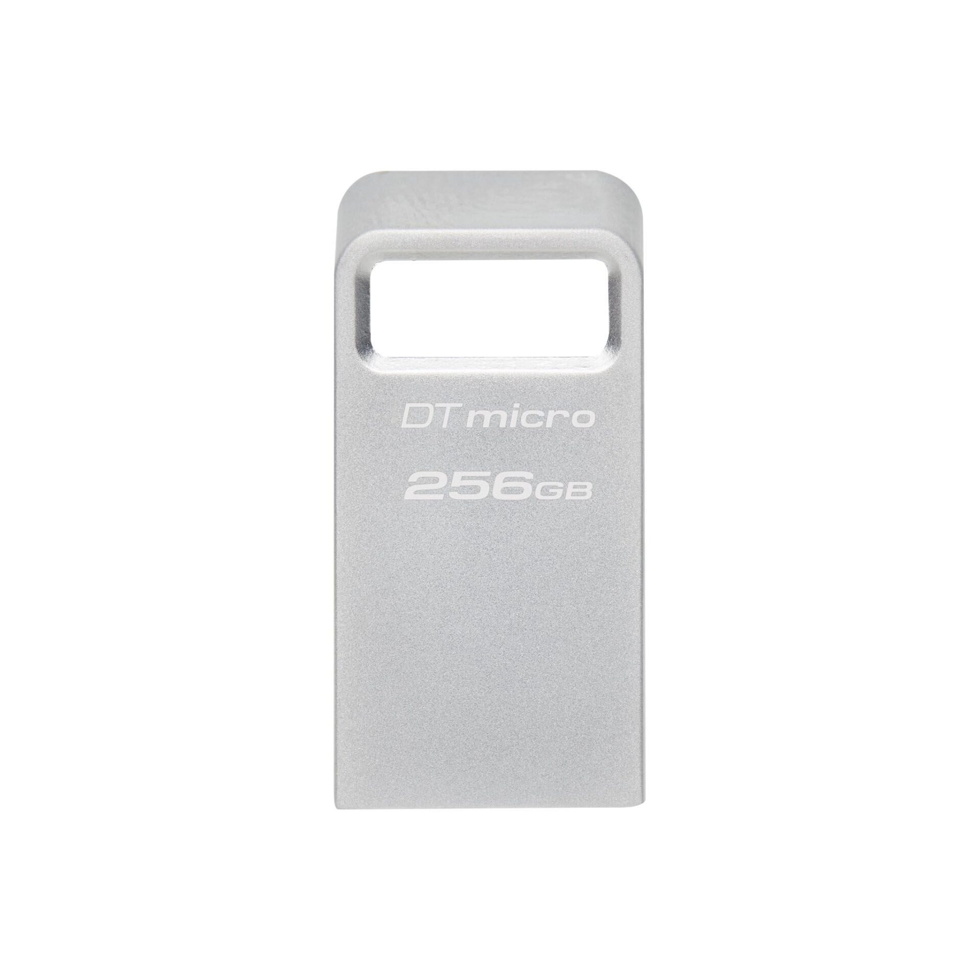 USB памет KINGSTON DataTraveler Micro, 256GB,USB-A 3.2 Gen 1, Сребрист