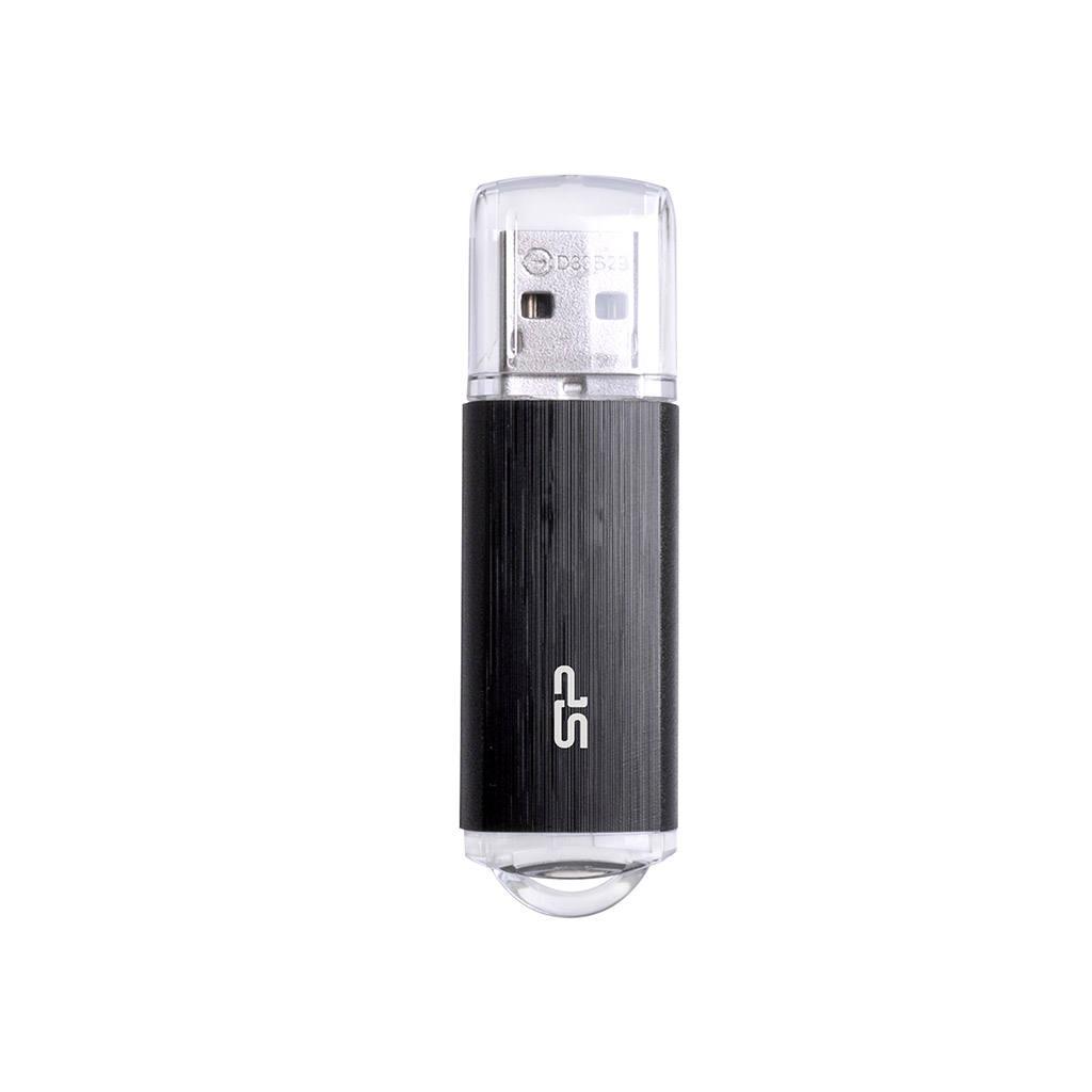 USB памет SILICON POWER Ultima U02, 8GB,USB 2.0 Черен