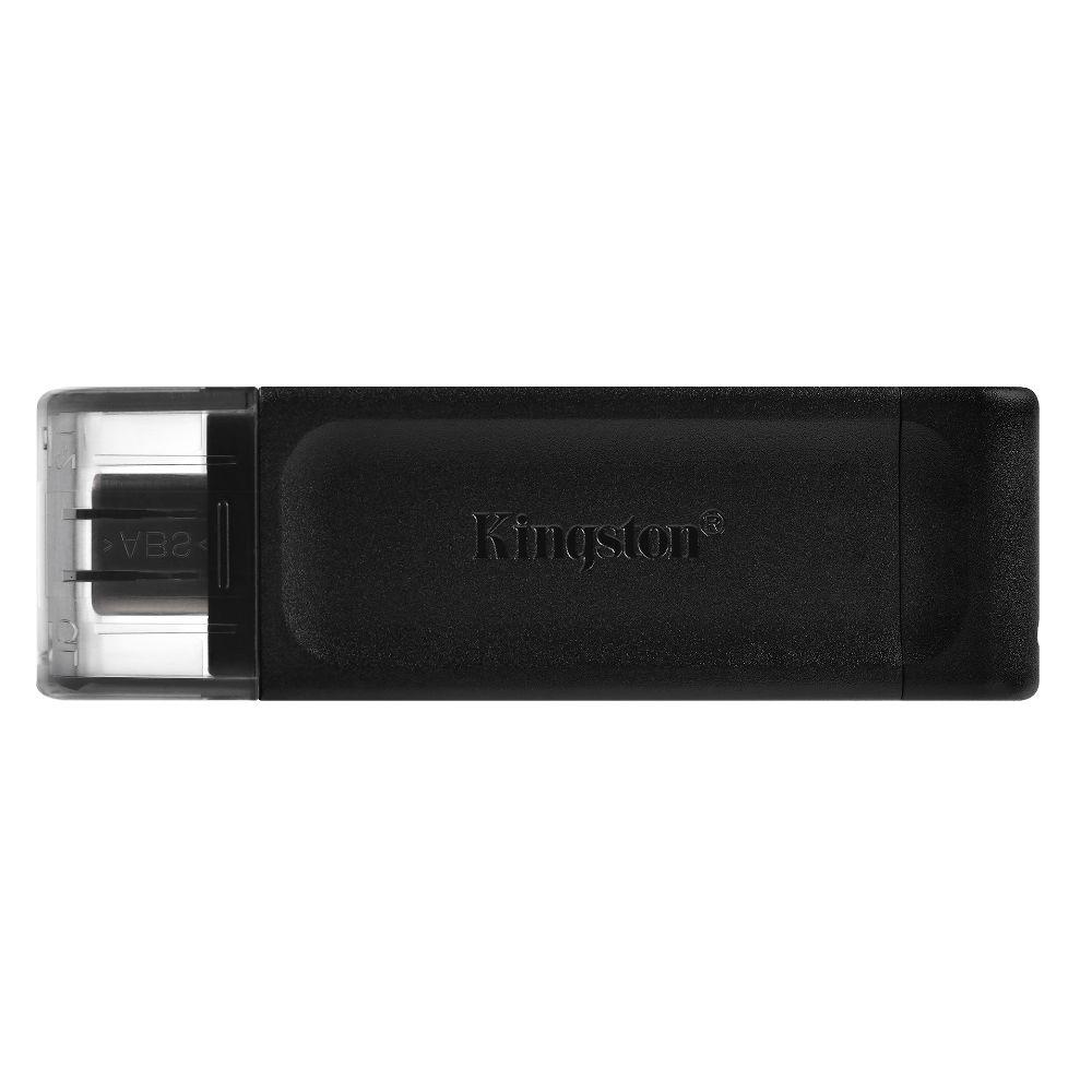 USB памет KINGSTON DataTraveler 70, 256GB,USB-C 3.2 Gen 1, Черна