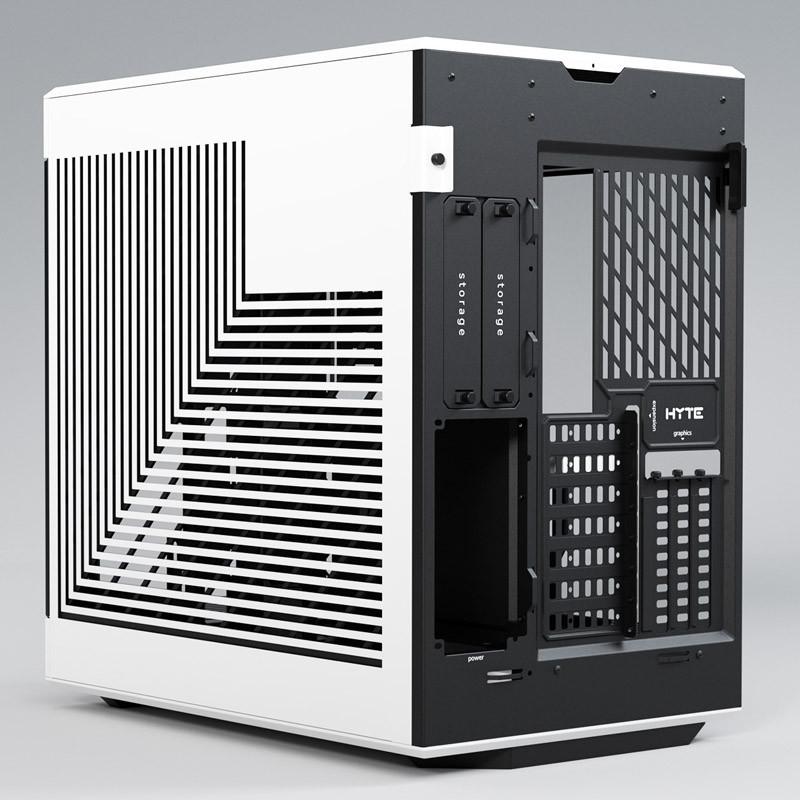 Кутия HYTE Y60 Tempered Glass, Mid-Tower, Бяло и Черно - Image 6