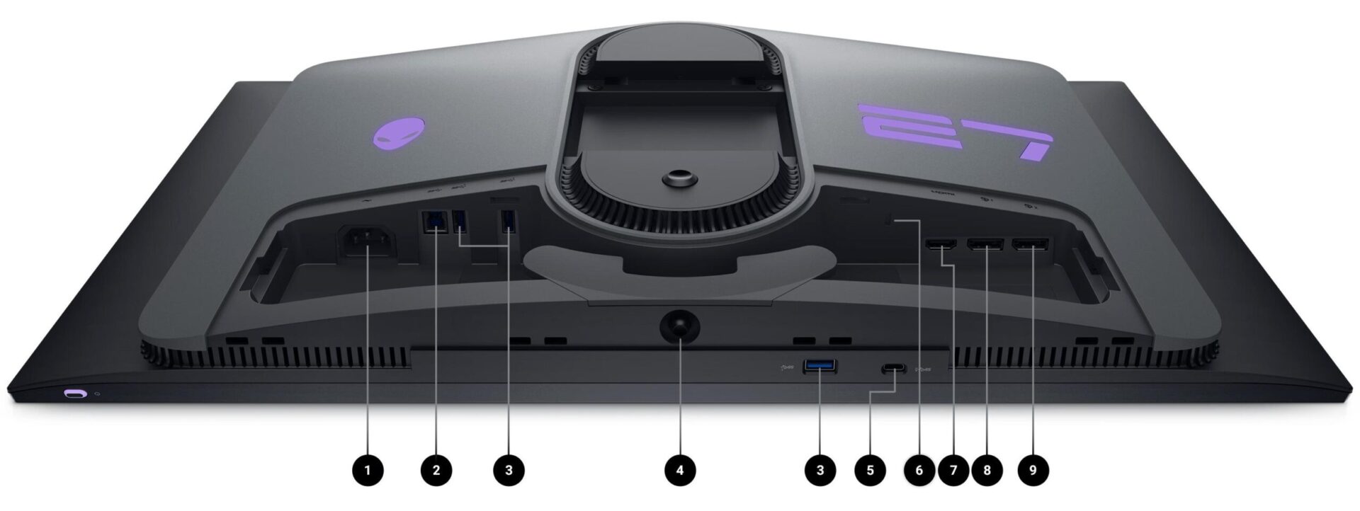 Монитор Dell Alienware AW2725DF, QD-OLED 27" IPS, 360Hz, 0.03 ms (gray-to-gray) - Image 7