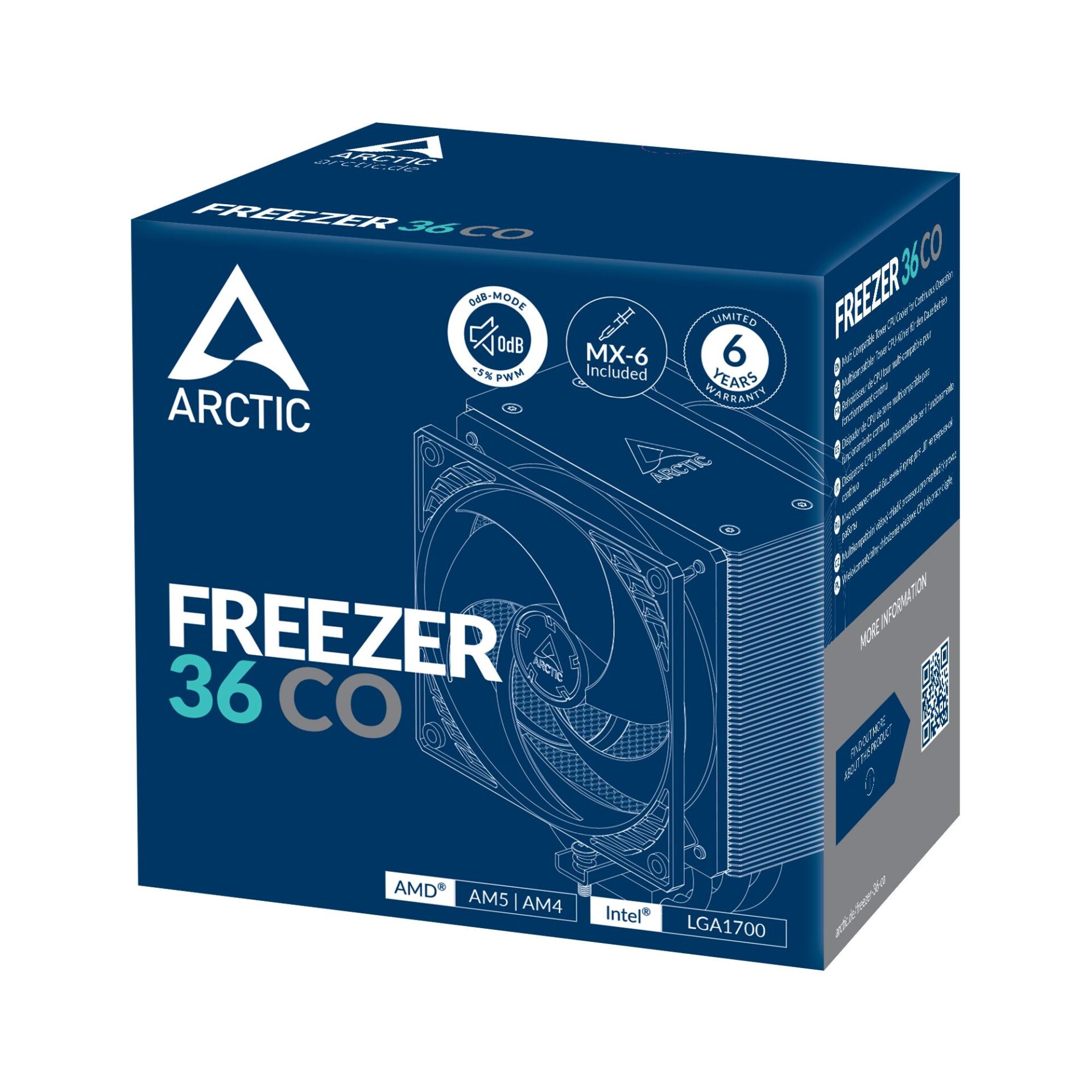 Охладител за процесор ARCTIC Freezer 36 CO - ACFRE00122A - Image 6