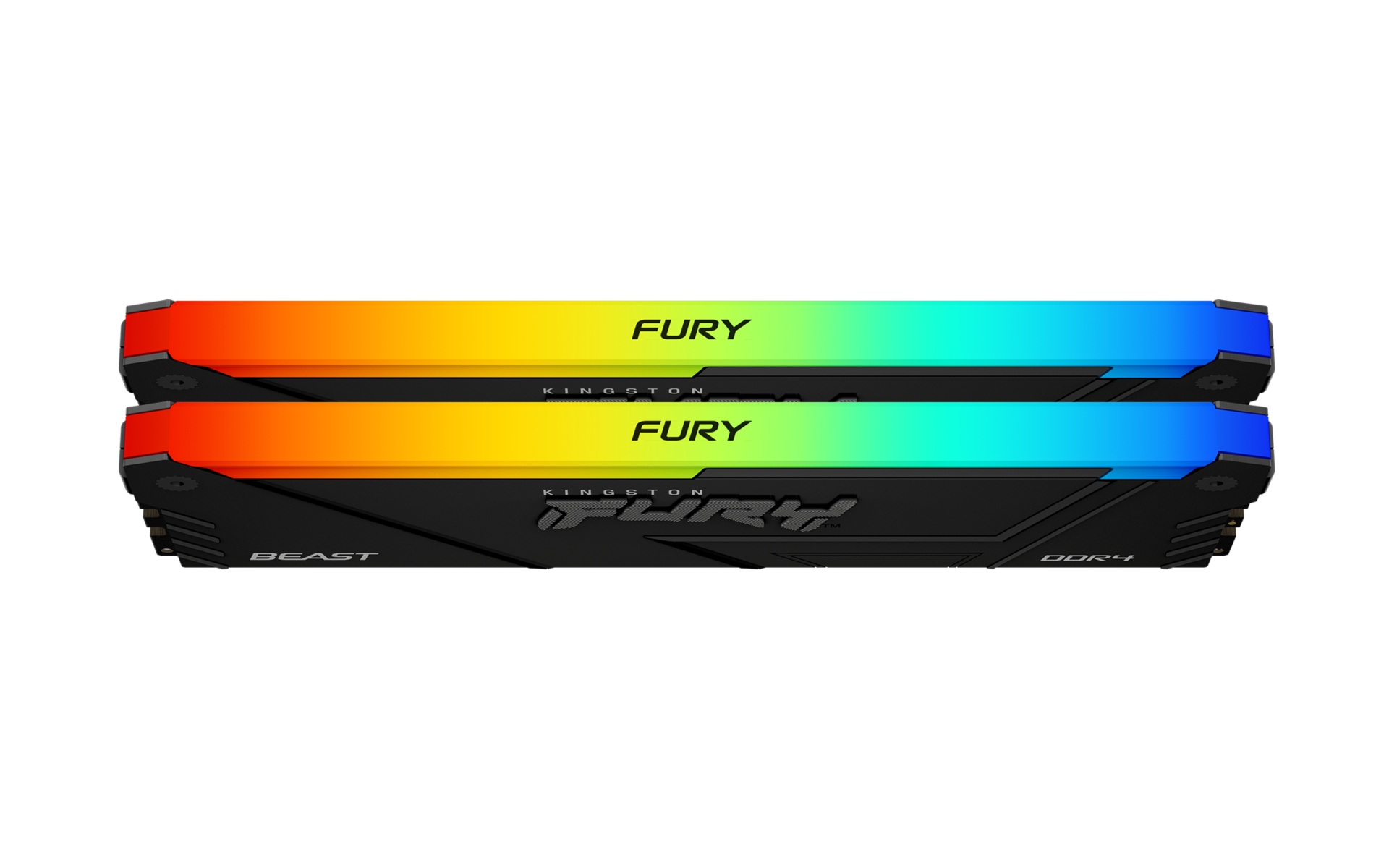 Памет Kingston FURY Beast Black RGB 32GB(2x16GB) DDR4 3600MHz CL18 - Image 4