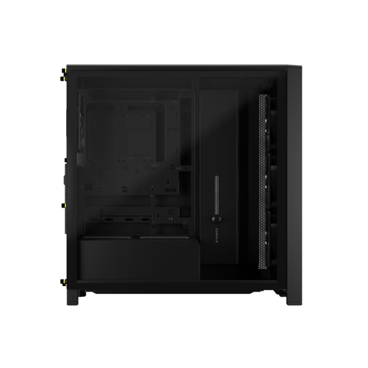 Кутия Corsair Frame 4000D Wood RS Mid-Tower - Black/Walnut - Image 3