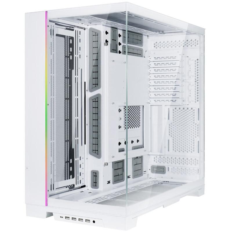 Кутия Lian Li PC-O11 Dynamic EVO XL Full-Tower, Tempered Glass, Бяла - Image 3