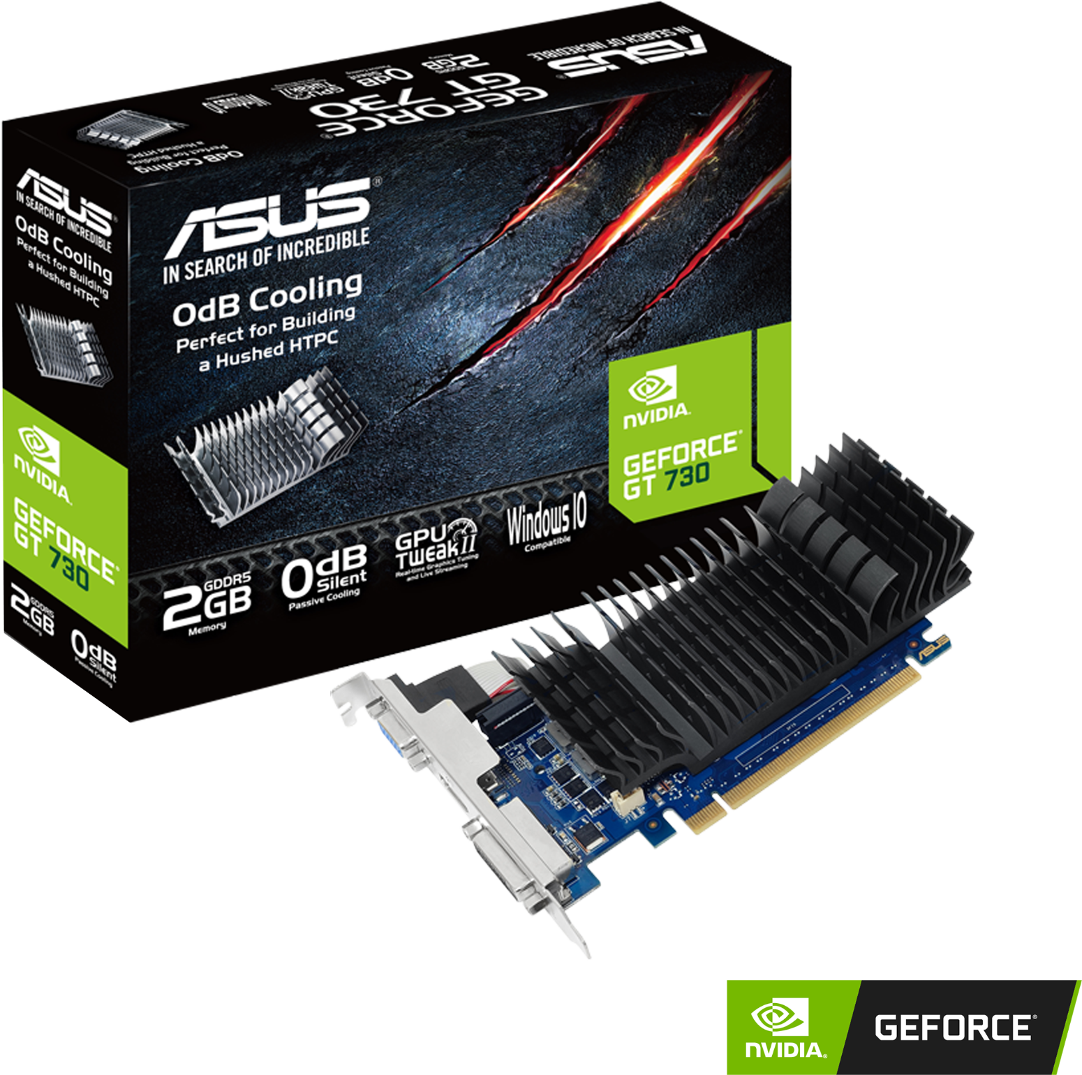 Видео карта ASUS GeForce GT 730 2GB GDDR5 - Image 4