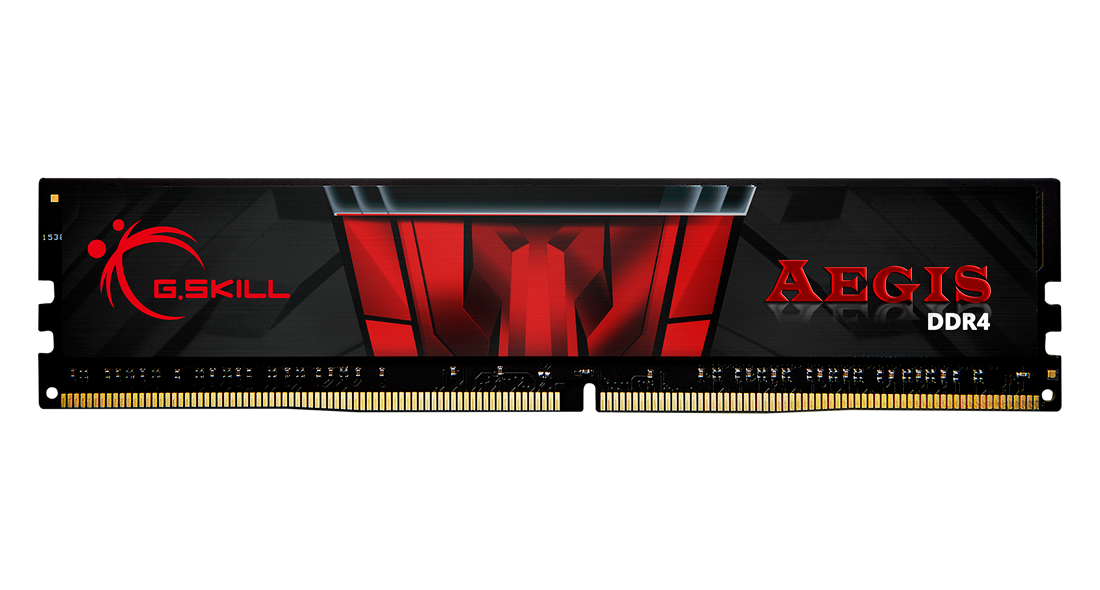 Памет G.SKILL Aegis 16GB(2x8GB) DDR4 2666MHz F4-2666C19D-16GIS - Image 3