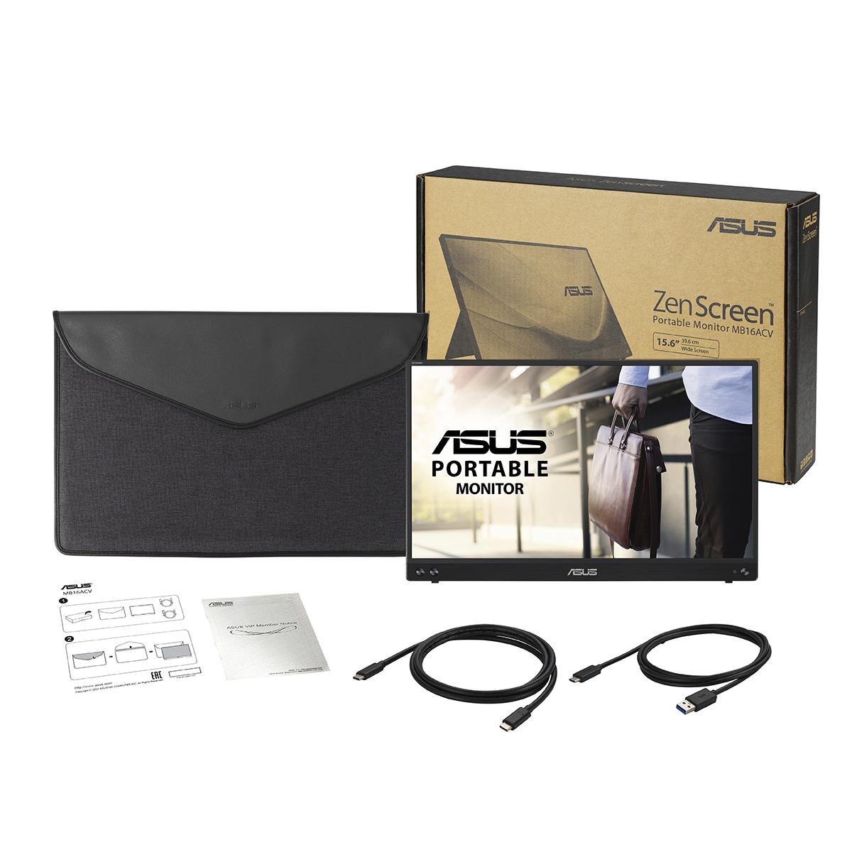 Монитор ASUS ZenScreen MB16ACV, 15.6" FHD (1920x1080) IPS - Image 7