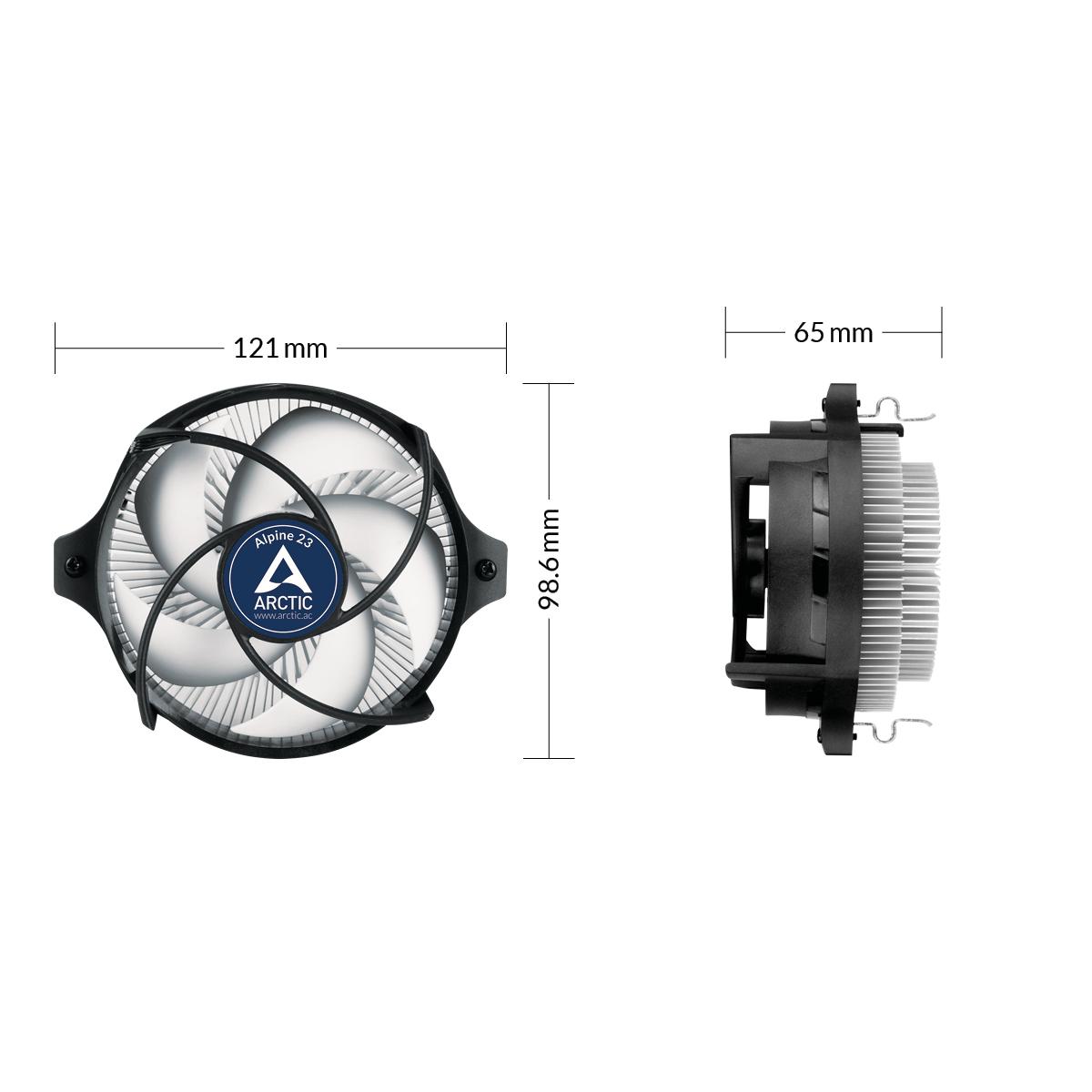 Охладител за процесор Arctic Alpine 23, AM4 - Image 6
