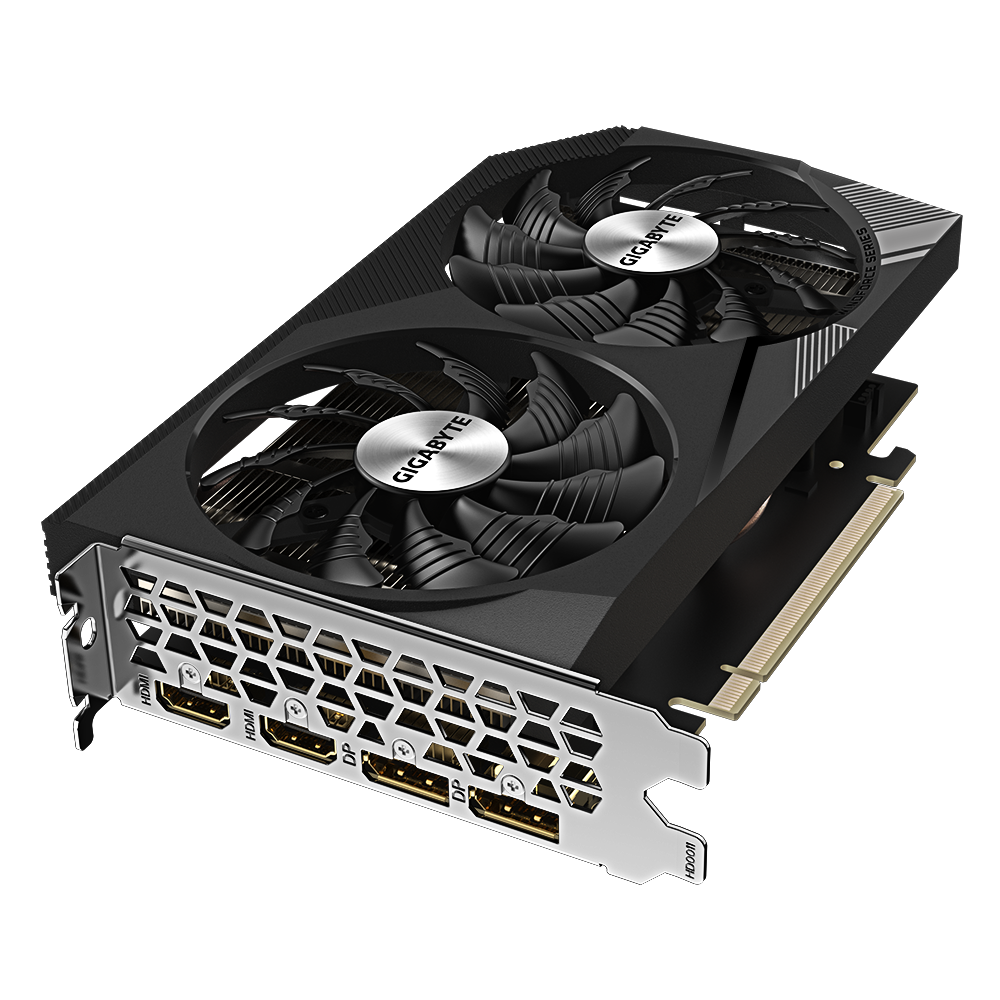 Видео карта GIGABYTE RTX 3050 WINDFORCE V2 OC 8GB GDDR6 - Image 4