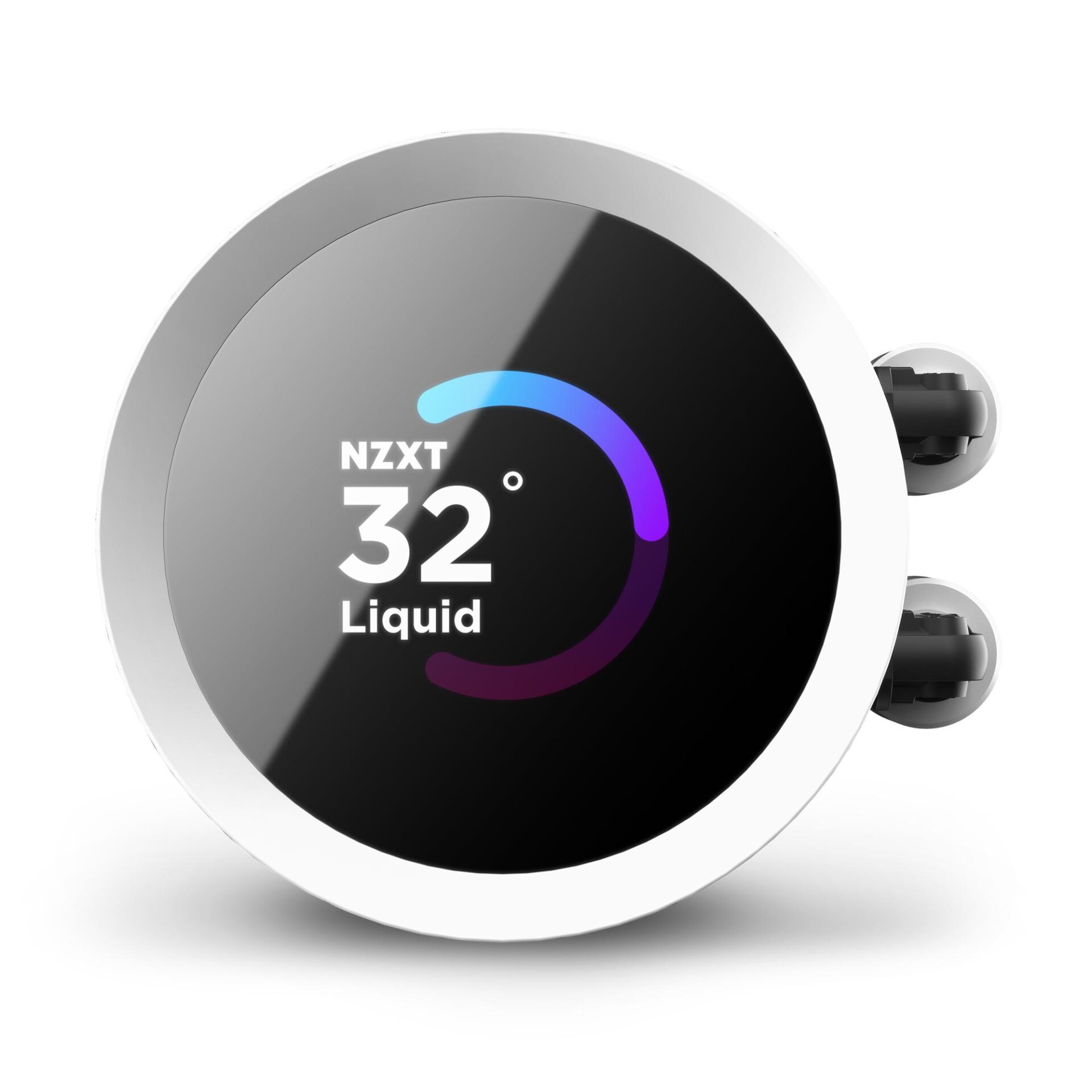 Охладител за процесор NZXT Kraken 280 RGB White, LCD Display - Image 9