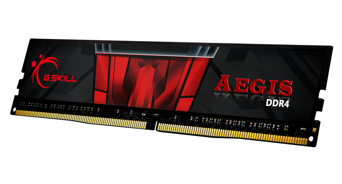 Памет G.SKILL Aegis 16GB(2x8GB) DDR4 2666MHz F4-2666C19D-16GIS - Image 4