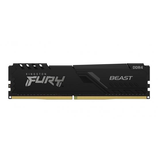 Памет Kingston FURY Beast Black 64GB(2x32GB) DDR4 3200MHz KF432C16BBK2/64 - Image 3