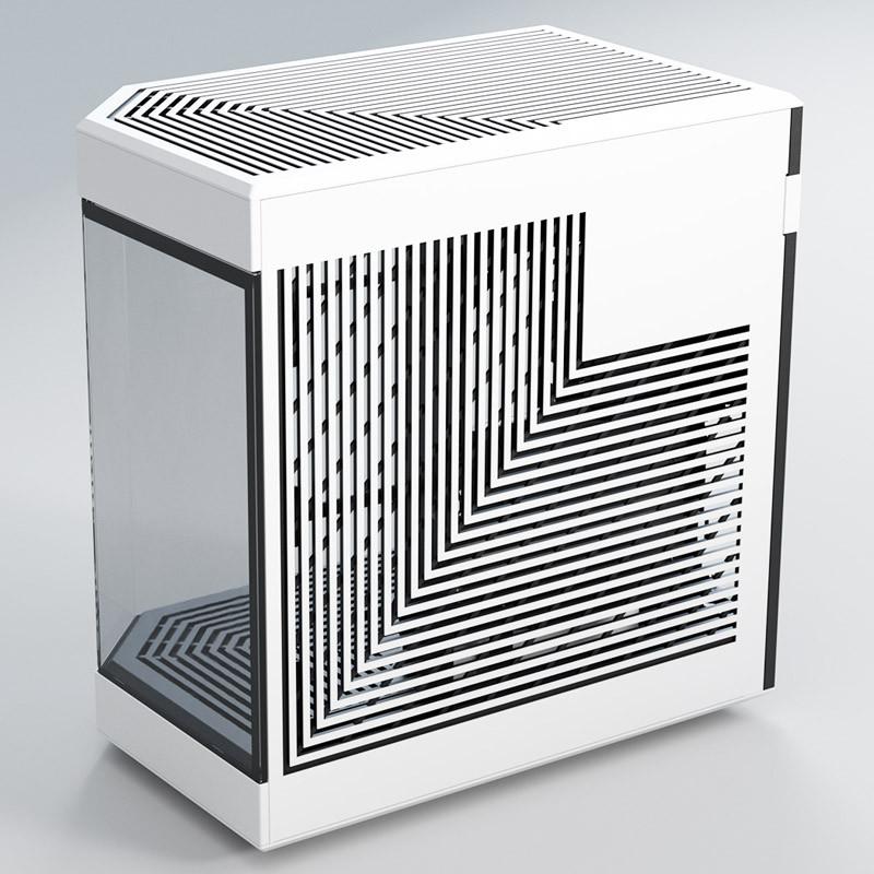 Кутия HYTE Y60 Tempered Glass, Mid-Tower, Бяло и Черно - Image 5