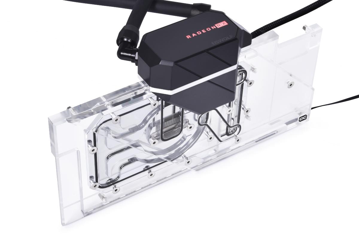 Система с водно охлаждане Alphacool Eiswolf 2 AIO - 360mm Radeon RX 6800/6800XT Strix/TUF with Backplate - Image 5