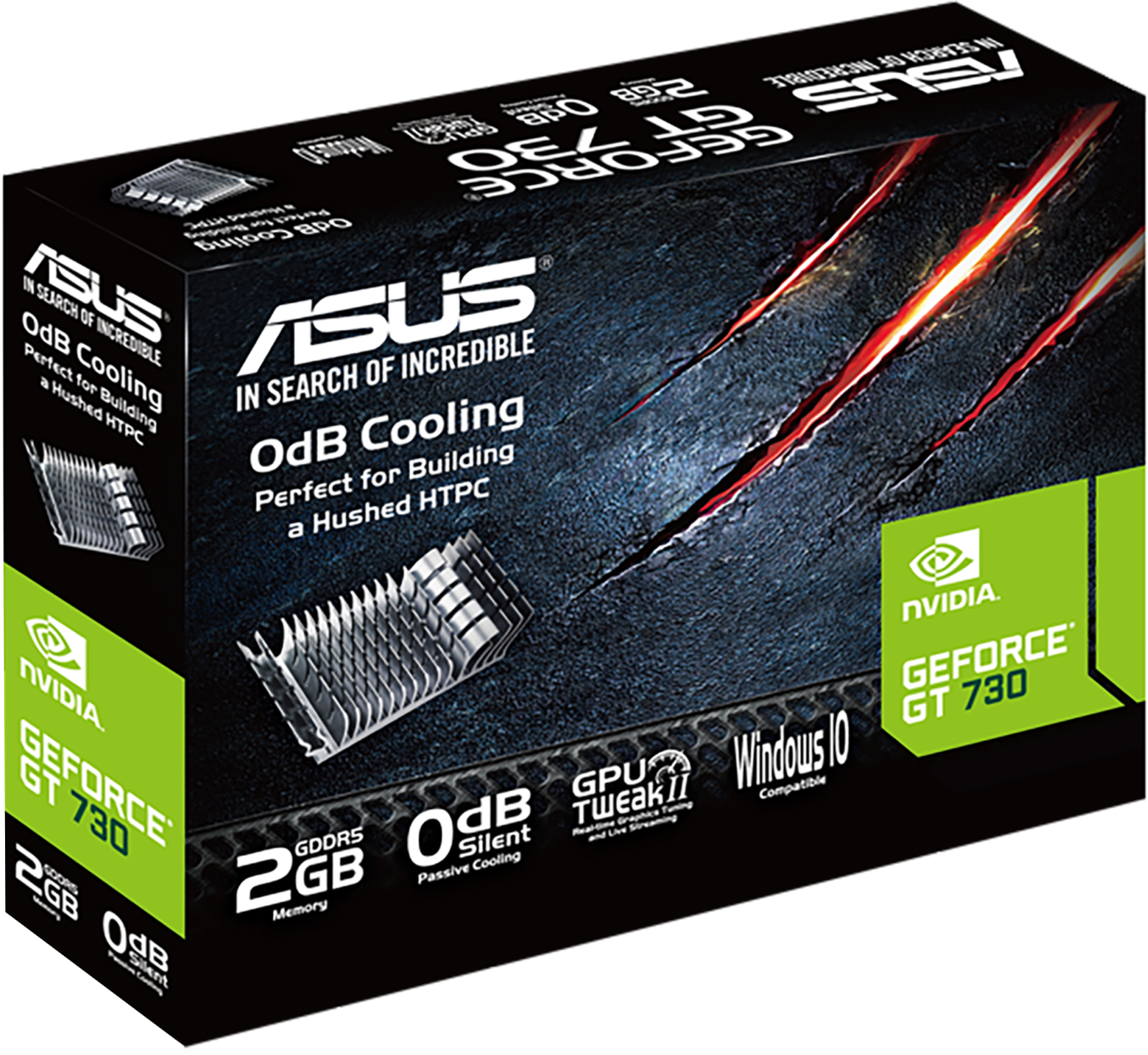 Видео карта ASUS GeForce GT 730 2GB GDDR5 - Image 5