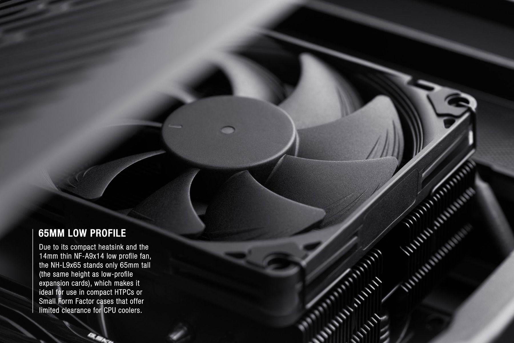 Охладител за процесор Noctua NH-L9x65 chromax.black - LGA1851/1700/1200/AM5 - Image 5