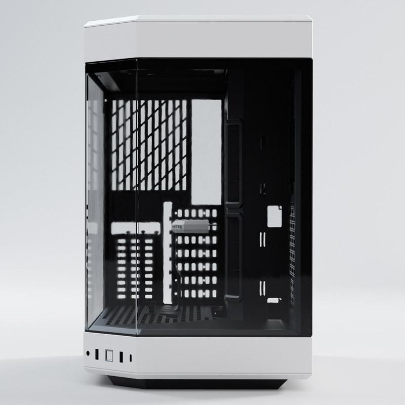 Кутия HYTE Y60 Tempered Glass, Mid-Tower, Бяло и Черно - Image 3