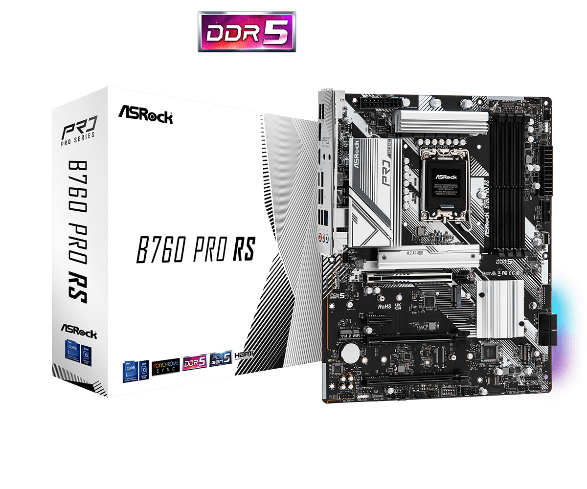 Дънна платка ASRock B760 Pro RS DDR5 - Image 5