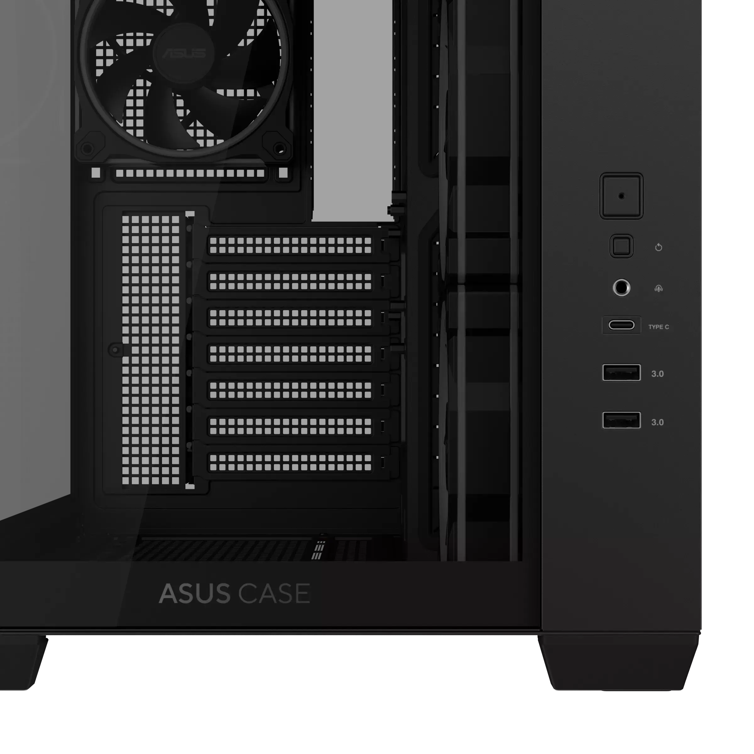 Кутия ASUS A32 PLUS Tempered Glass + 4 ARGB Вентилатора - Black - Image 13