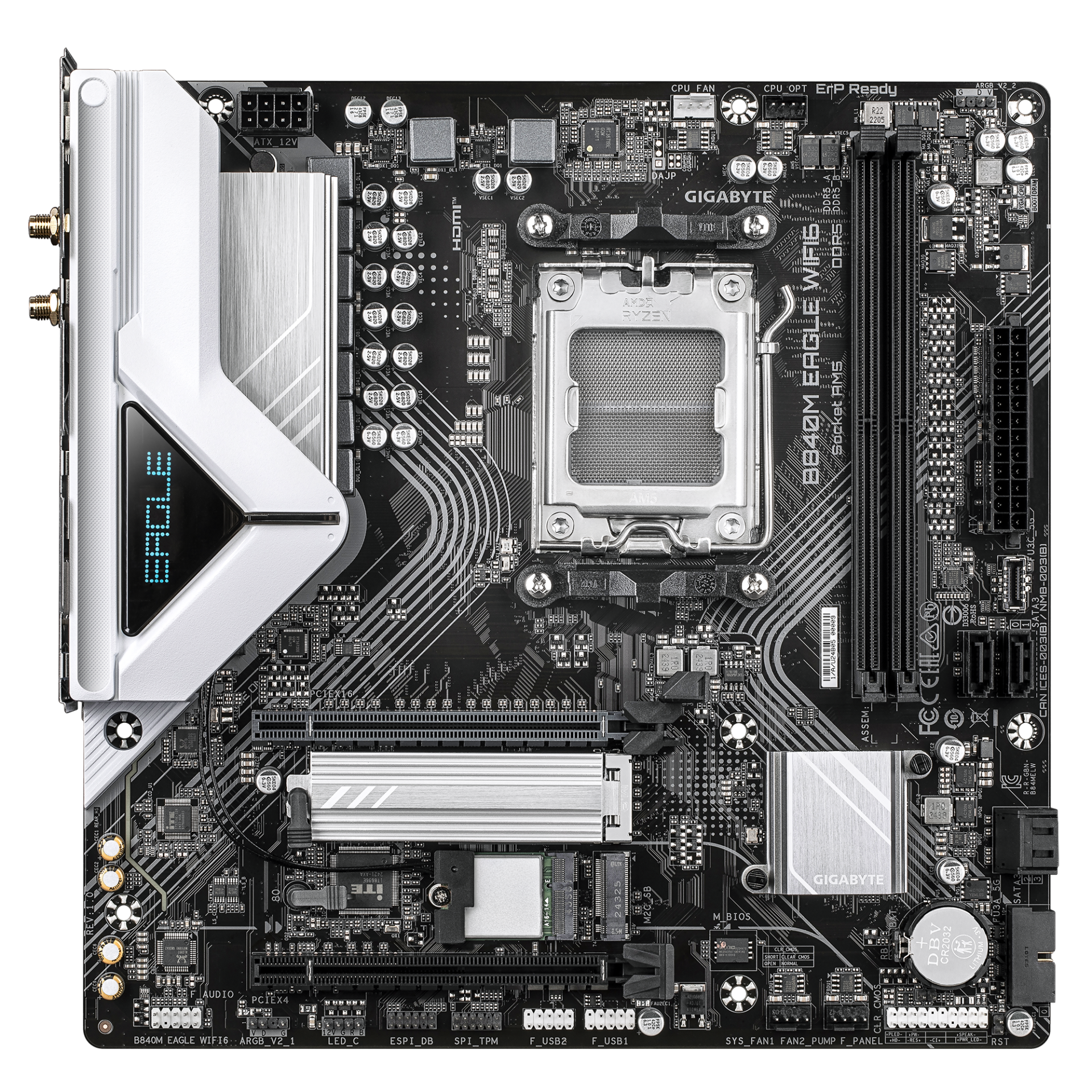 Дънна платка GIGABYTE B840M EAGLE WIFI6 socket AM5
