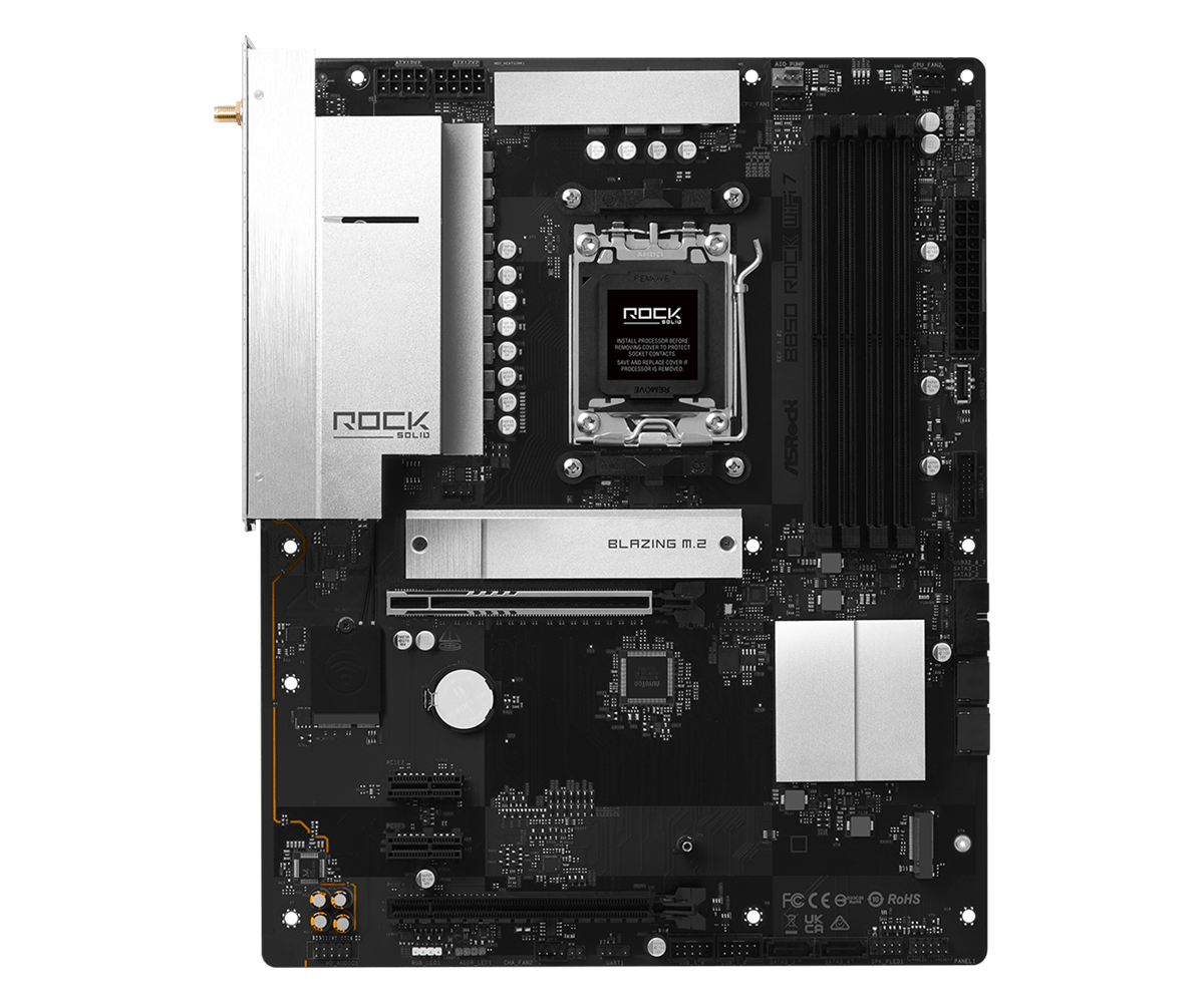 Дънна платка ASRock B850 ROCK WIFI7 socket AM5