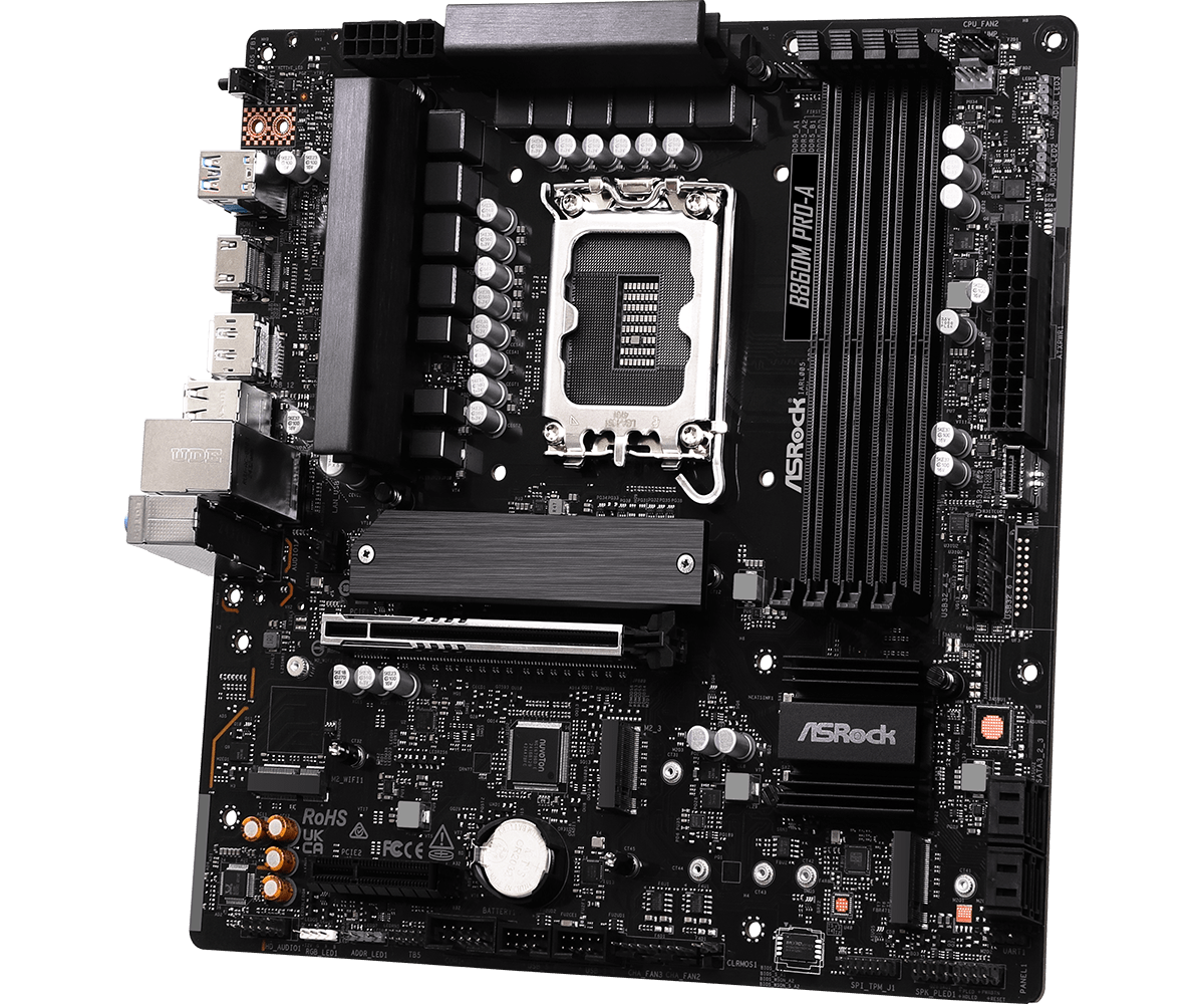 Дънна платка ASRock B860M PRO-A, LGA 1851 - Image 3