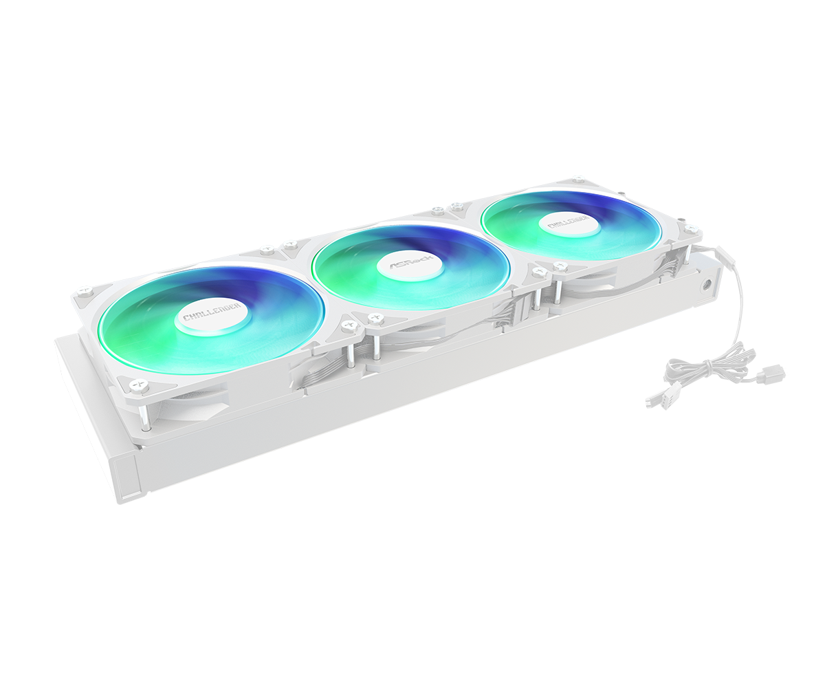 Охладител за процесор ASRock Challenger White 360 Digital - Image 5