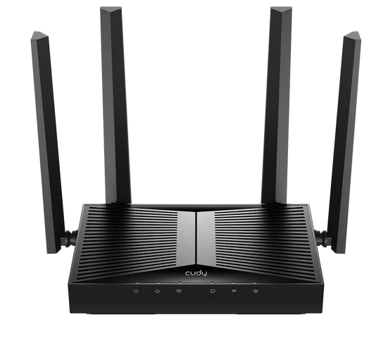 Безжичен рутер Cudy WR3600, Gigabit Wi-Fi 7, 2882 Mbps + 688 Mbps, 5× Gigabit Ethernet Ports, VPN Server and Client, 10/100/1000