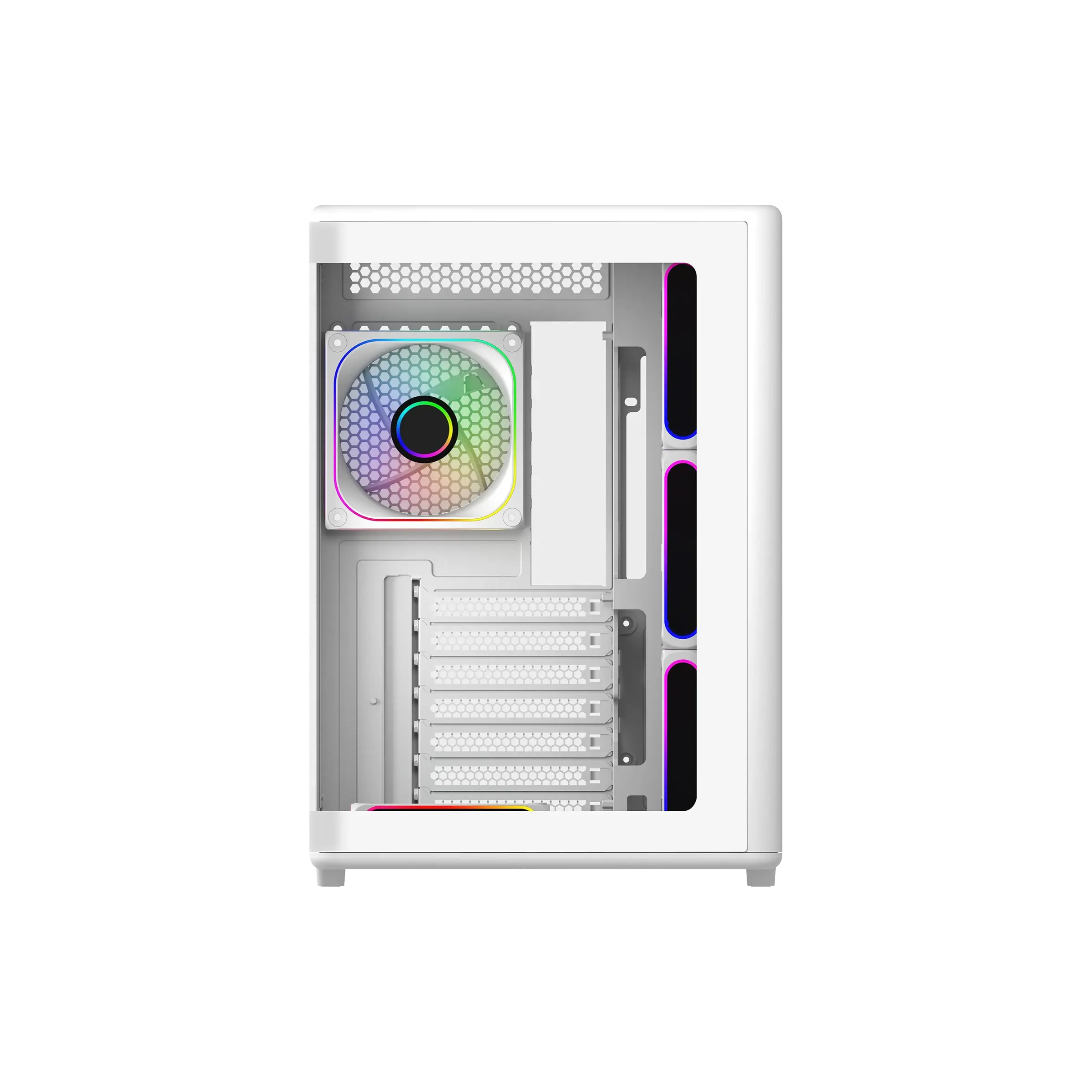 Кутия CoolerMaster Elite 600 - Бял - Image 3