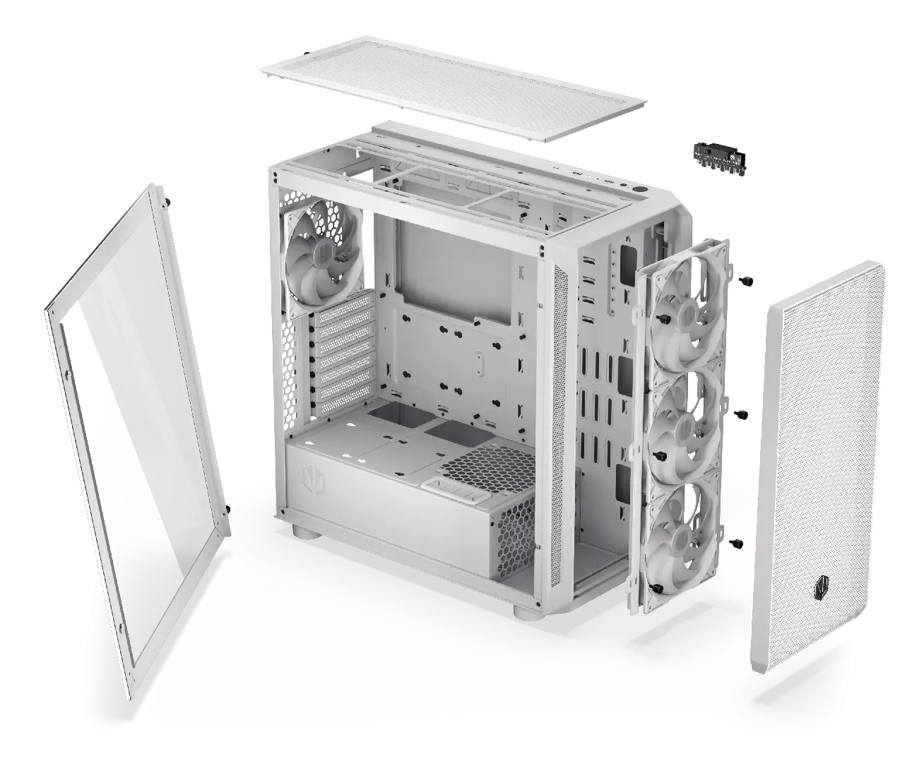 Кутия ENDORFY ARX 700 ARGB White - Middle Tower - Image 14