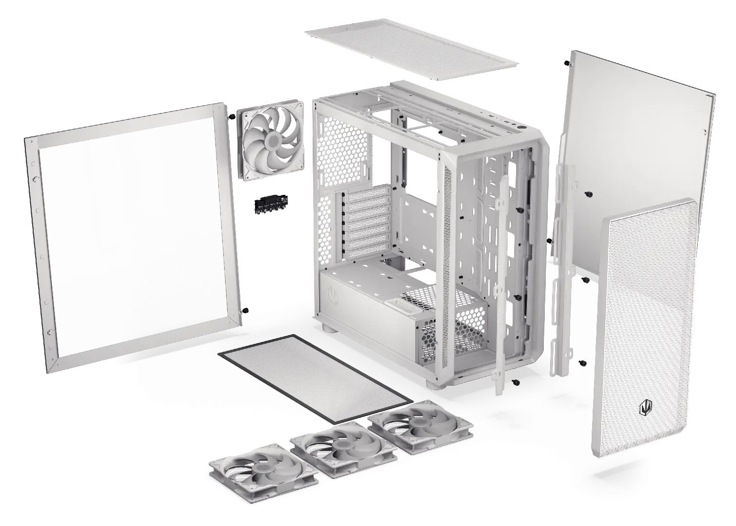 Кутия ENDORFY ARX 700 ARGB White - Middle Tower - Image 15