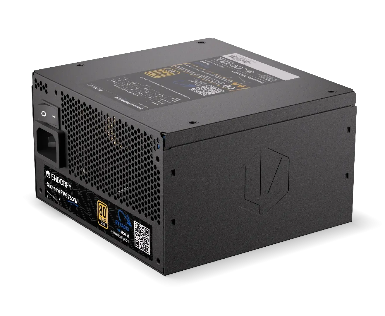 Захранващ блок Endorfy Supremo FM6 750W 80+ Gold, PCIe 5.1 - Fully Modular