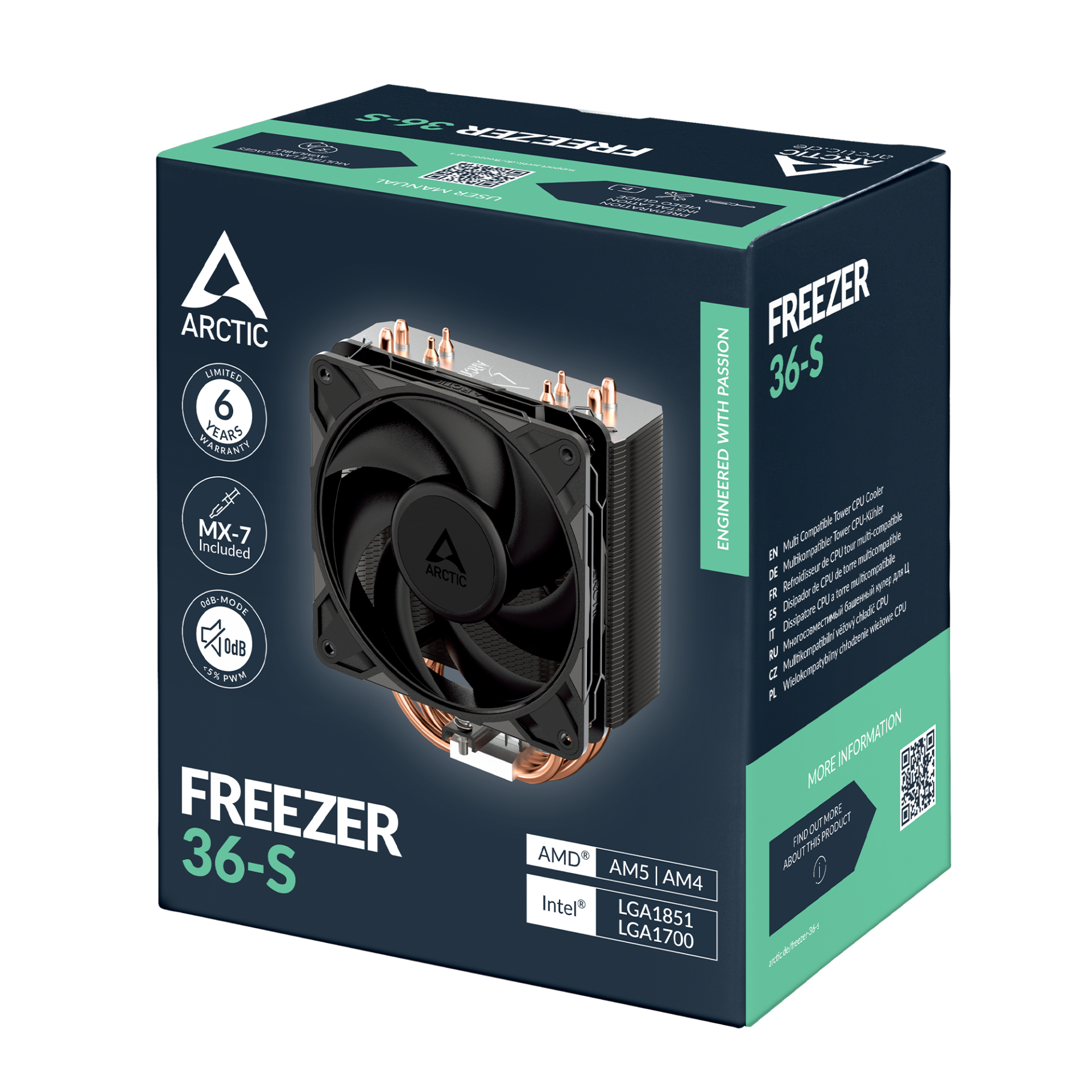 Охладител за процесор ARCTIC Freezer 36-S - ACFRE00194A - Image 7
