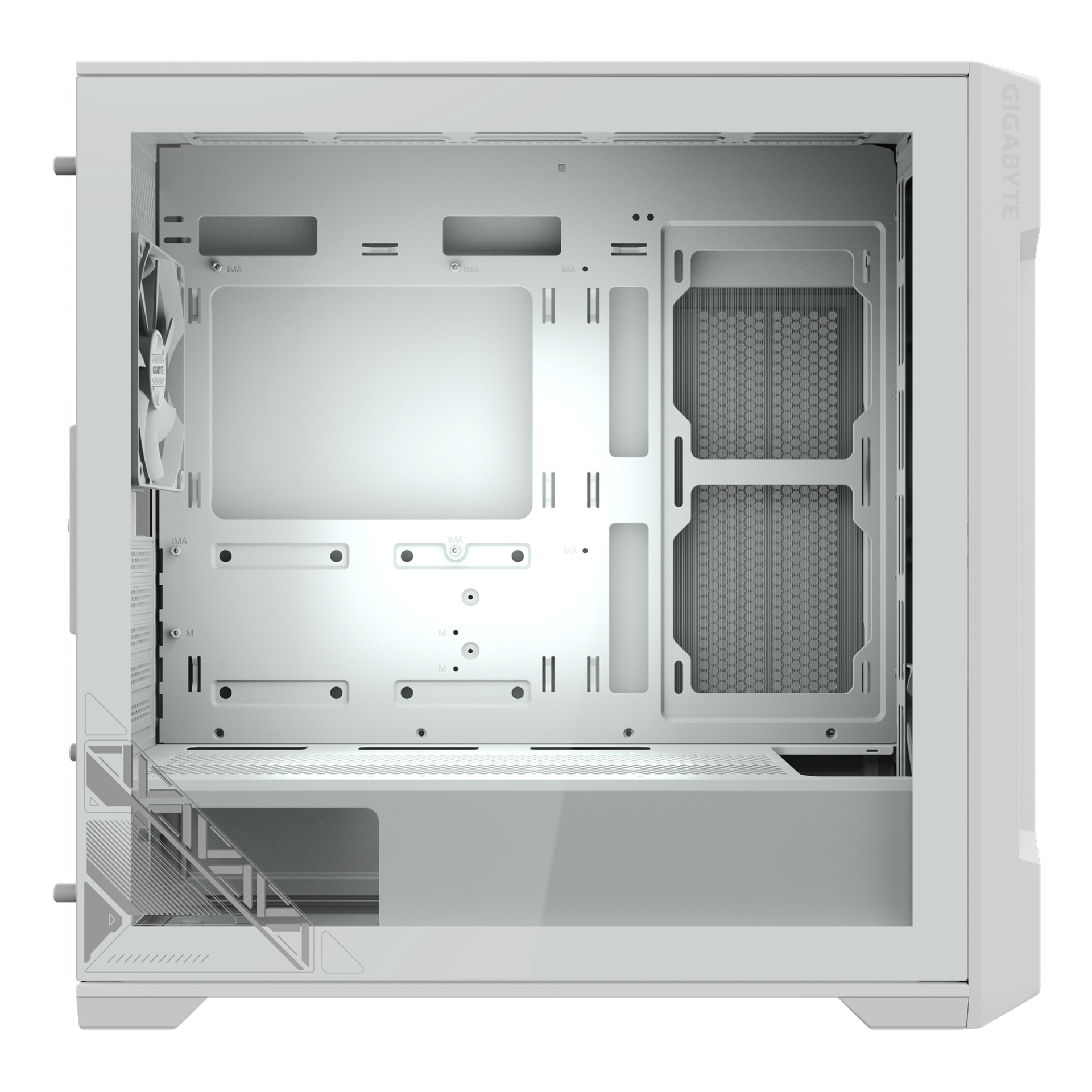 Кутия Gigabyte C102 Glass ICE, Mid-Tower - Image 4