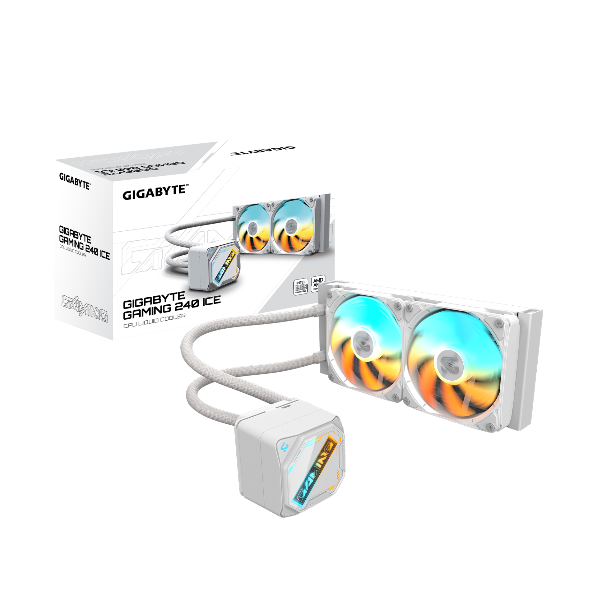 Воден охладител за процесор Gigabyte GAMING 240 ICE - Image 4