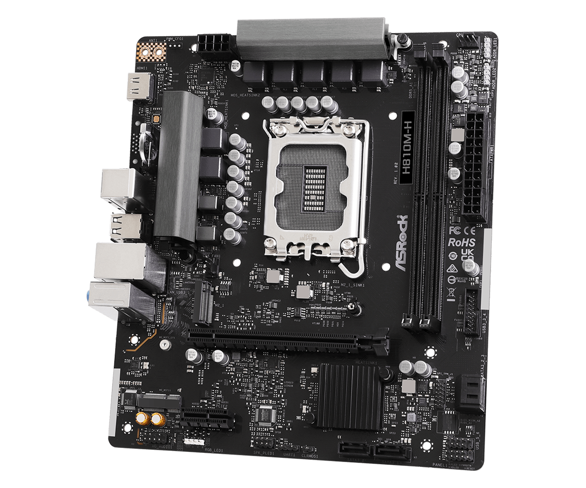 Дънна платка ASRock B810M-H, LGA 1851 - Image 3