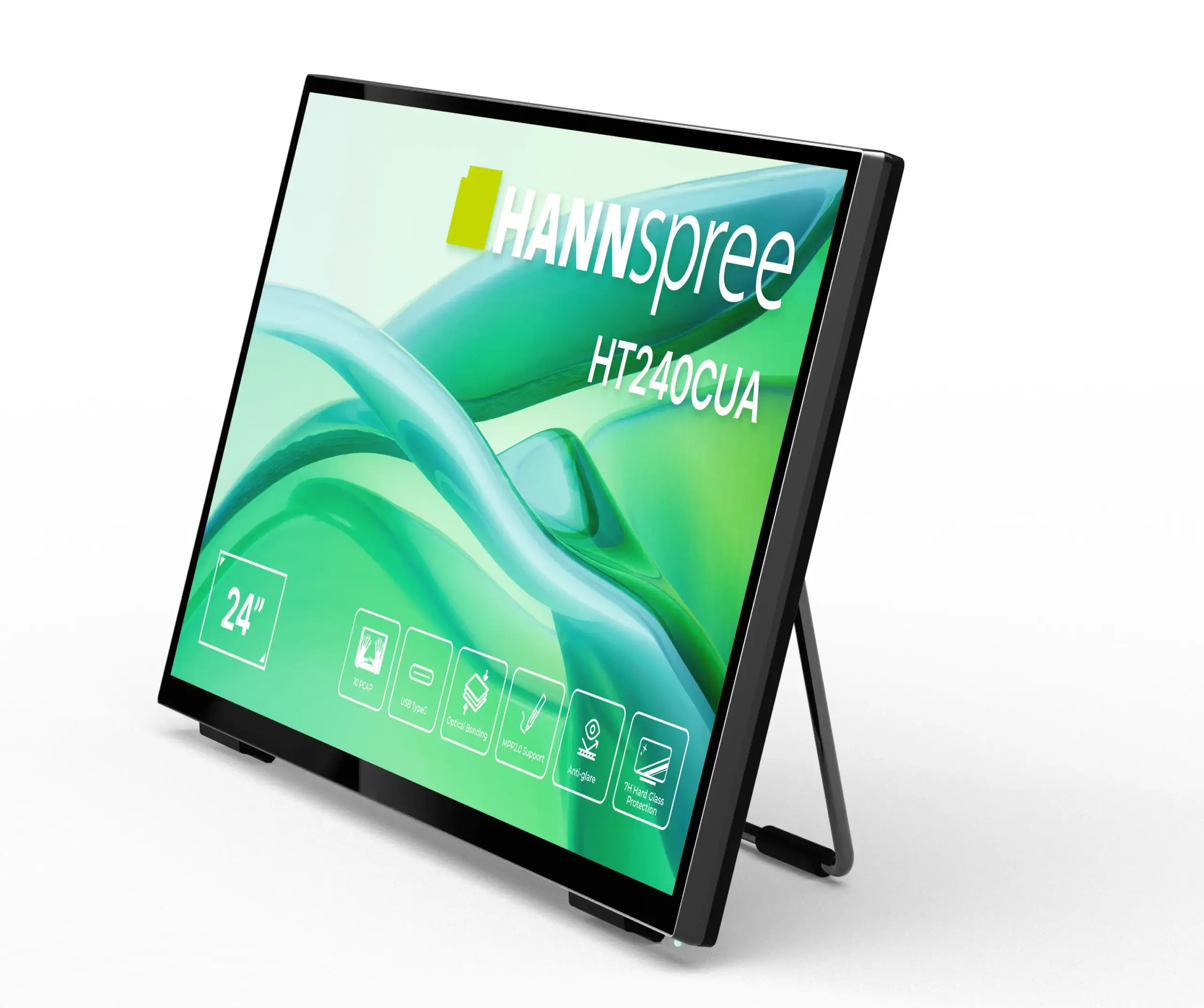 Портативен тъч Монитор Hannspree HT240CUA - 23.8" VA FHD(1920x1080), HDMI, USB-C - Image 3