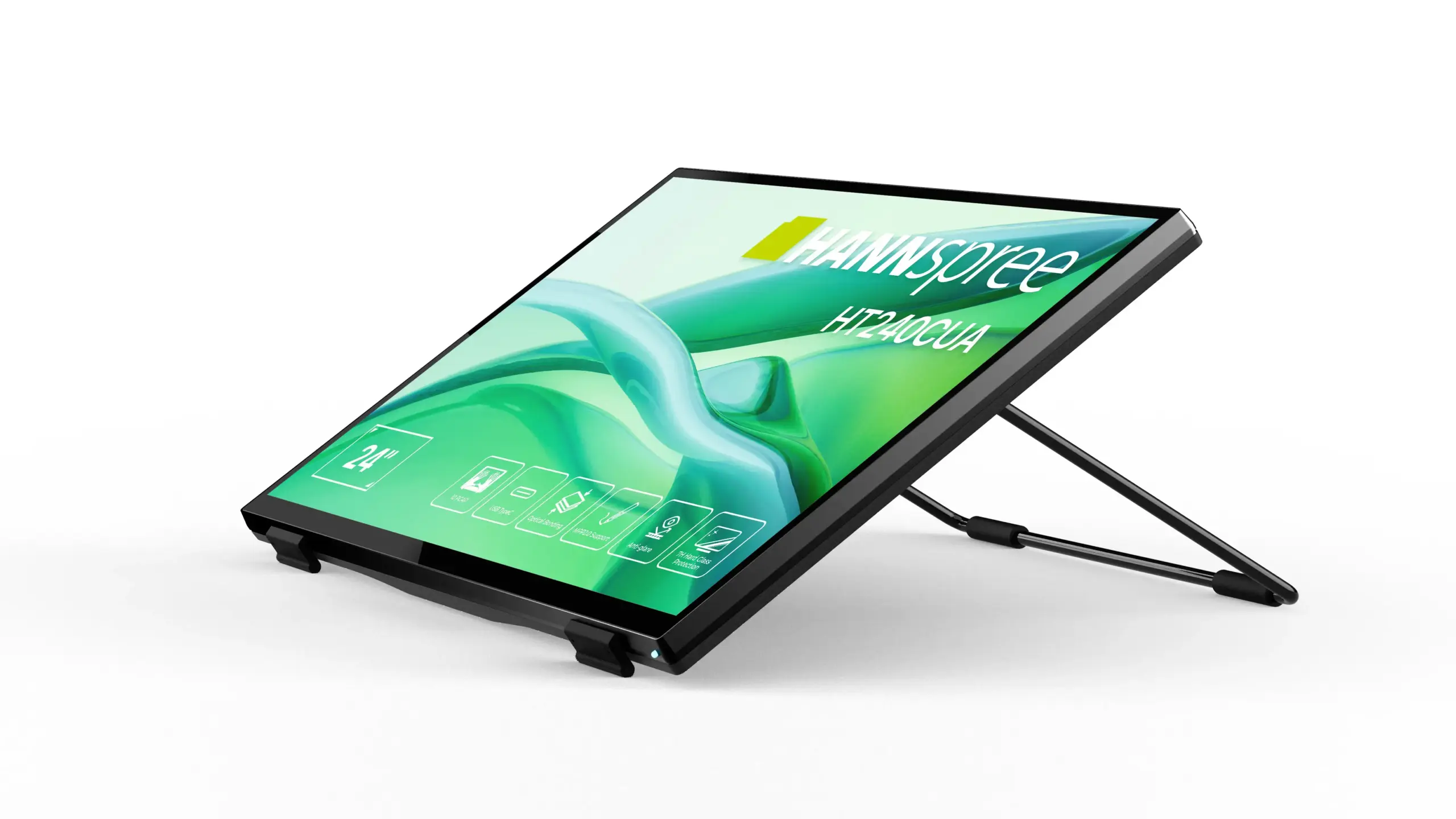 Портативен тъч Монитор Hannspree HT240CUA - 23.8" VA FHD(1920x1080), HDMI, USB-C - Image 4