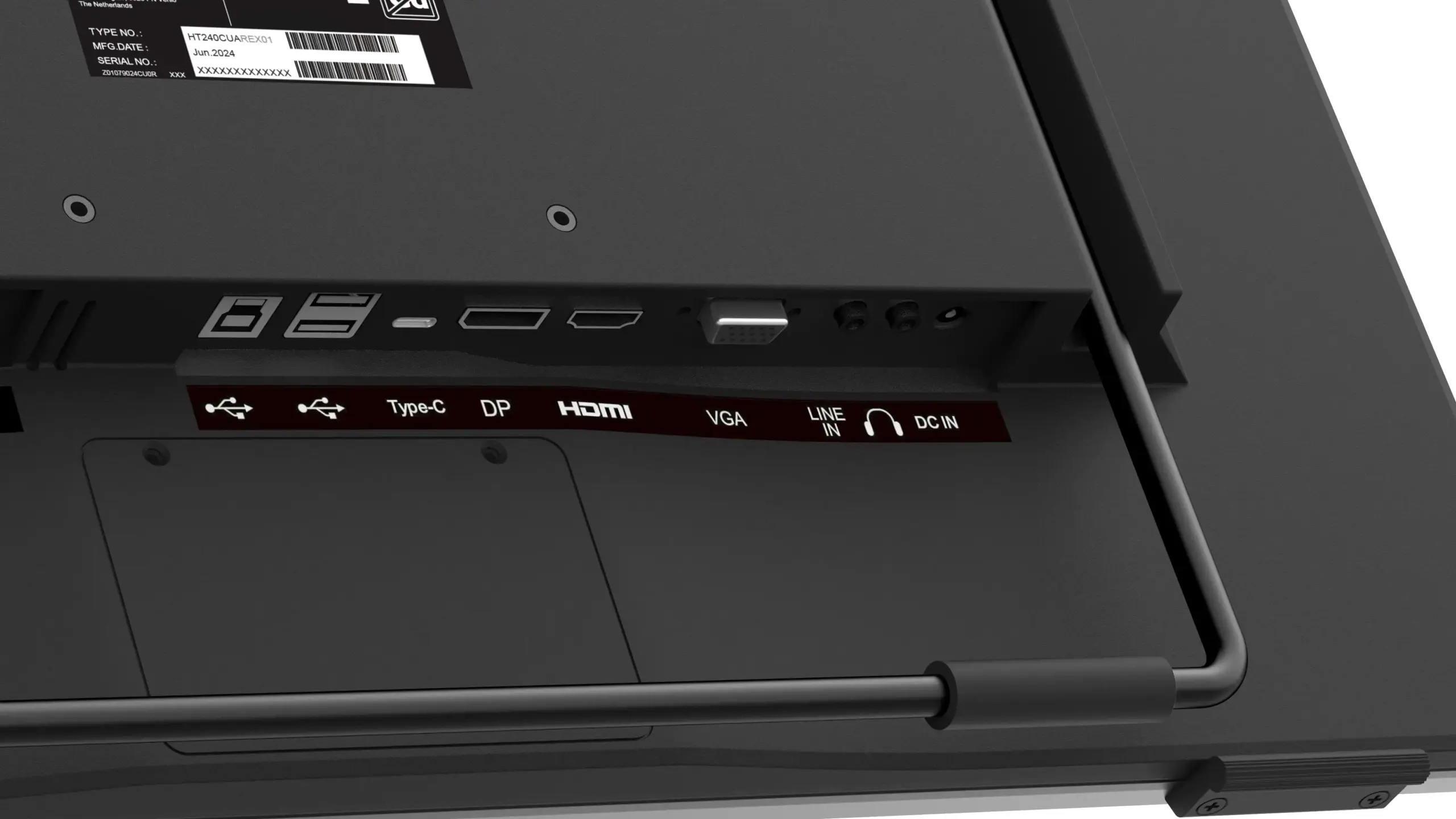 Портативен тъч Монитор Hannspree HT240CUA - 23.8" VA FHD(1920x1080), HDMI, USB-C - Image 8