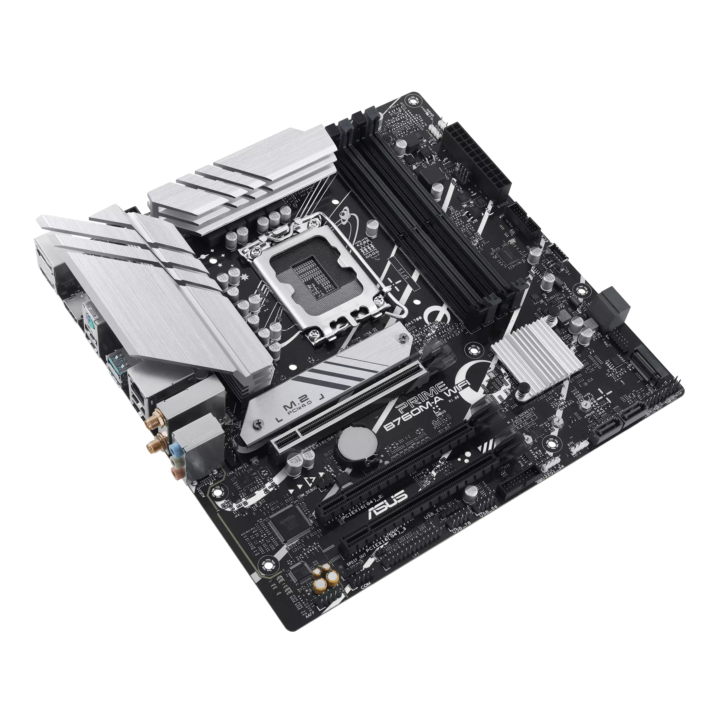 Дънна платка ASUS PRIME B760M-A WIFI DDR5, LGA 1700 - Image 4