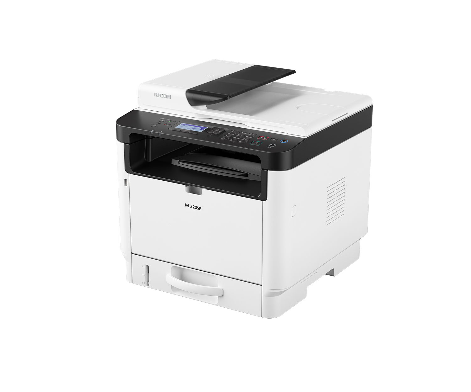 Мултиф.у-во принтер/скенер/копир RICOH M320SE USB,LAN,ADF,A4, 32стр
