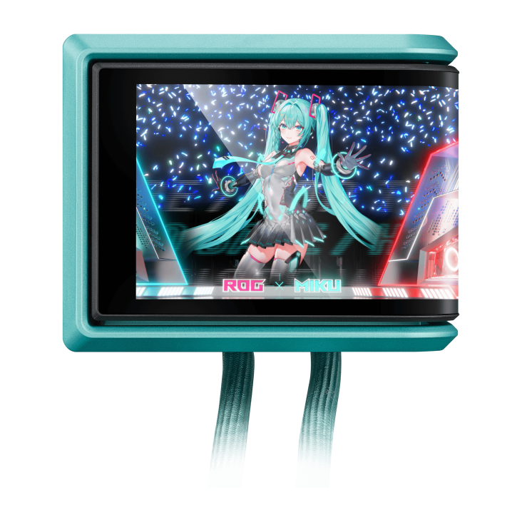 Охладител за процесор ASUS ROG RYUO IV 360 ARGB Hatsune Miku Edition - Image 5