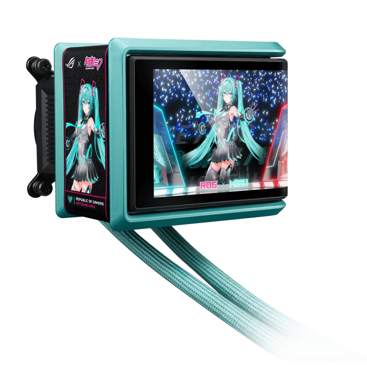 Охладител за процесор ASUS ROG RYUO IV 360 ARGB Hatsune Miku Edition - Image 6