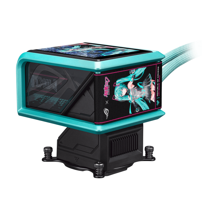 Охладител за процесор ASUS ROG RYUO IV 360 ARGB Hatsune Miku Edition - Image 7