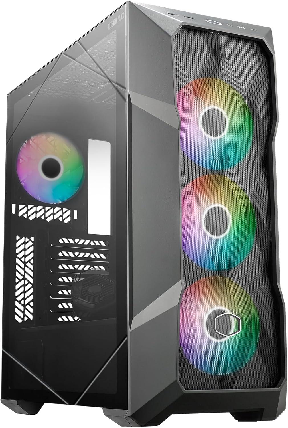 Кутия Cooler Master TD500 Max + 850W Gold, 360 AIO Cooler