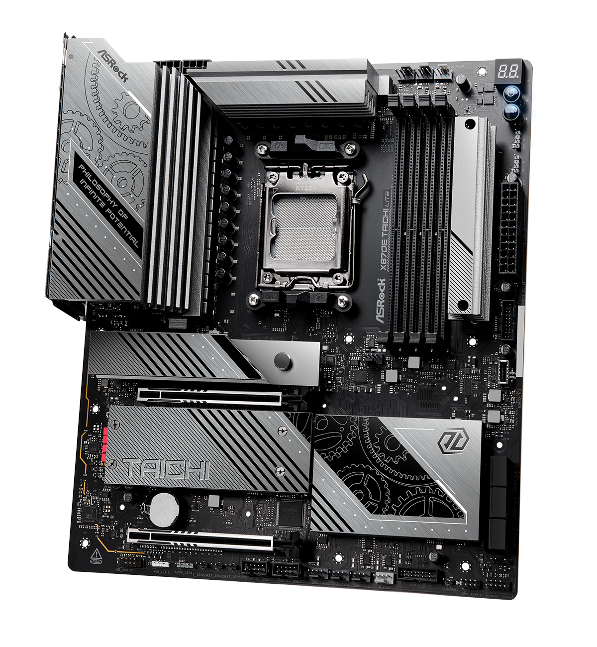Дънна платка ASROCK X870E TAICHI LITE, Socket AM5 - Image 3