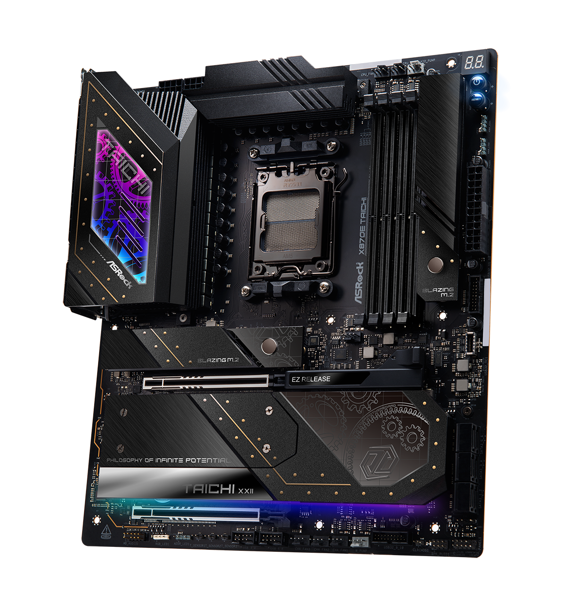 Дънна платка ASROCK X870E TAICHI, Socket AM5 - Image 3