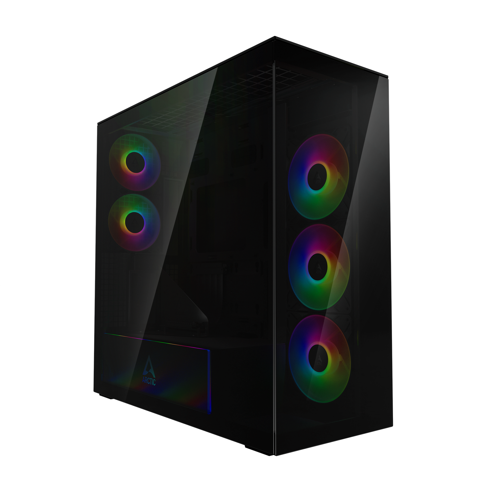 Кутия за компютър Arctic Xtender VG - Black Mid-Tower